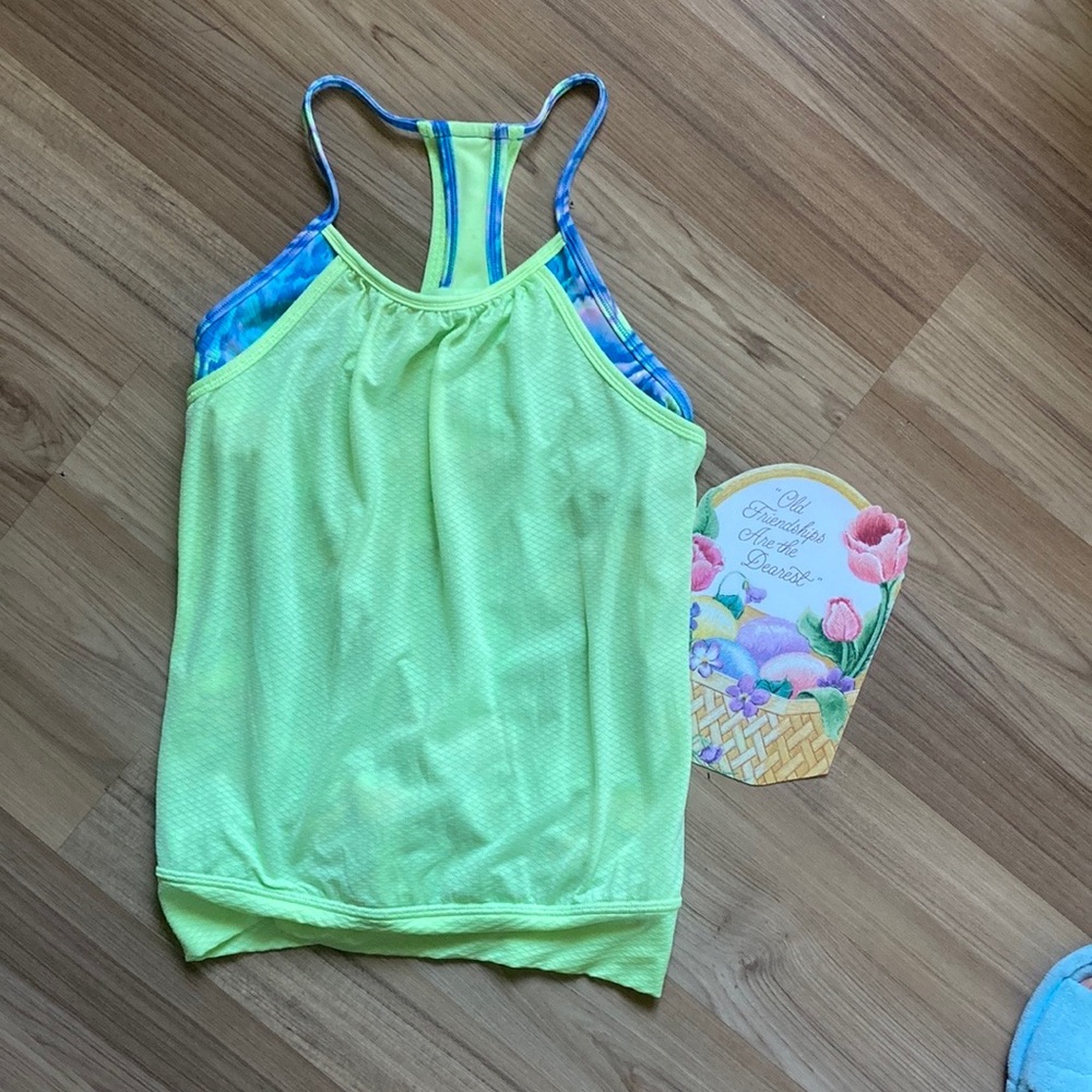 Ivivva from Lululemon Double Dutch lined/ built bra, Size 10